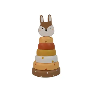 بازی فکری برج هیجان طرح خرگوش مدل MKids56-B-E