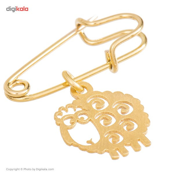 سنجاق سینه طلا 18 عیار رزا مدل PG19 سنجاق سینه طلا 18 عیار رزا مدل PG19