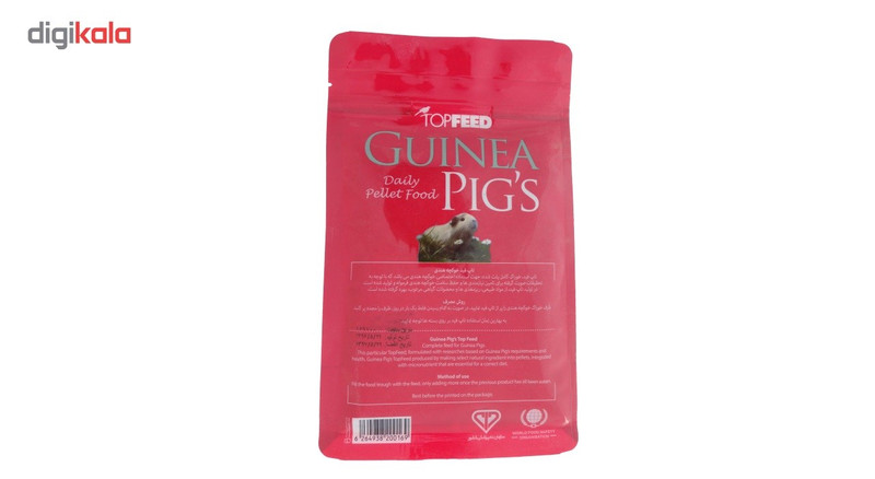 غذای خشک خوکچه هندی تاپ فید مدل Daily Pellet وزن 1 کیلوگرم