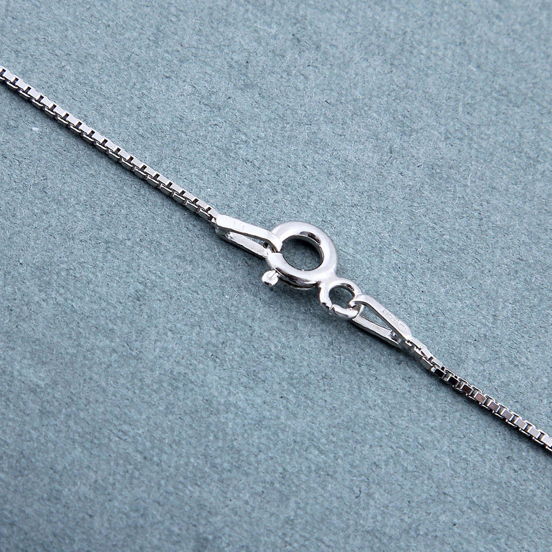 زنجیر نقره زنانه مدل ونیزی ریزبافت ایتالیایی کد ZR_078