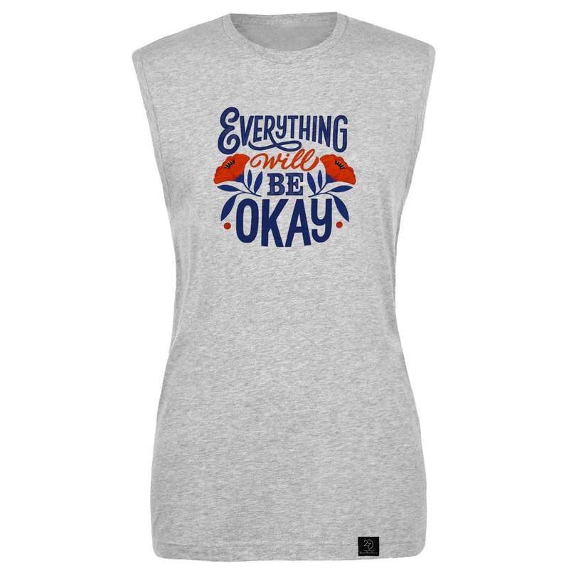 تاپ زنانه 27 مدل EVERYTHING WILL BE OKAY کد WN721