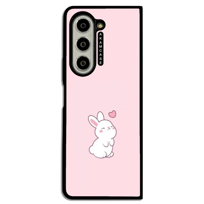 کاور آکام مدل AMC-WSGZFOLD5-BUNNY-23 مناسب برای گوشی موبایل سامسونگ Galaxy Z Fold 5