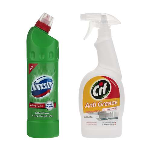 کرم پاک کننده چند منظوره سطوح سیف و سفید کننده سطوح دامستوس مقدار 750 گرم بسته 2 عددی