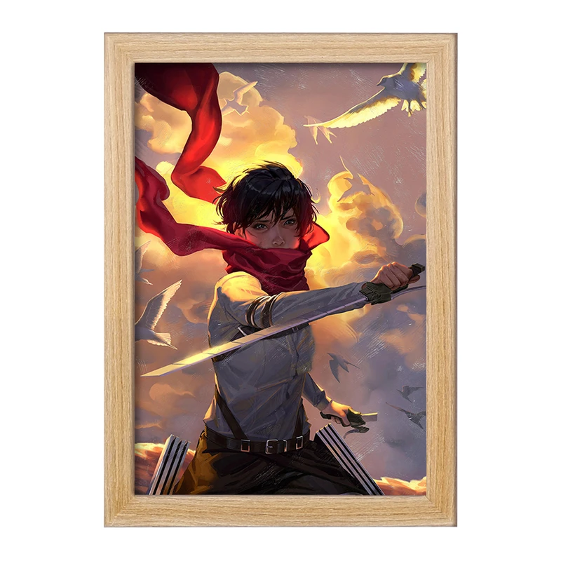 تابلو خندالو مدل میکاسا اکرمن انیمه اتک آن تایتان Attack on Titan  کد 18522