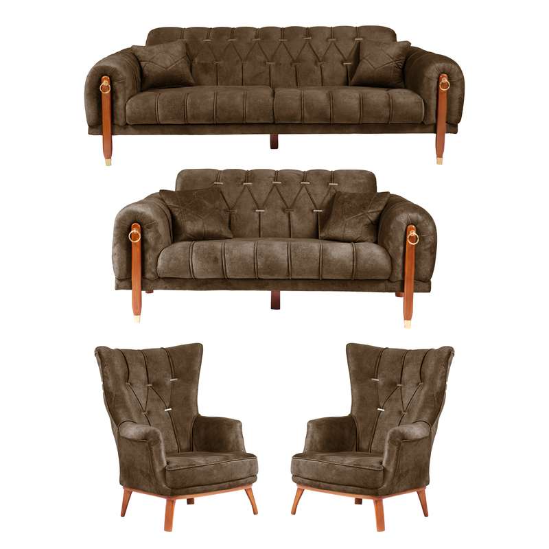 مبل راحتی هفت نفره چیدانه مدل چستر سلین 