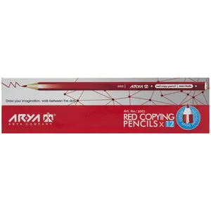 Arya 3002 Red Pencil Pack of 12