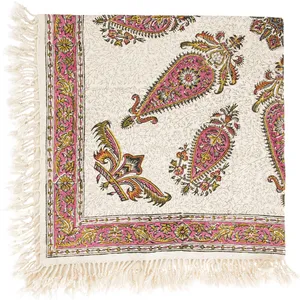 سفره قلمکار اثر عطریان طرح 15 سایز 80 × 80 سانتی متر