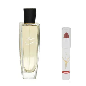 ادو پرفیوم زنانه استاویتا مدل Pure حجم 100 میلی لیتر به همراه رژ لب مدادی مات پیرونا مدل Mattfinity شماره 04