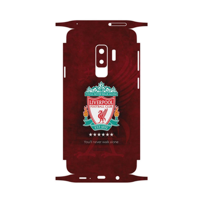 برچسب پوششی ماهوت مدل Liverpool-FC-FullSkin  مناسب برای گوشی موبایل سامسونگ Galaxy S9 Plus