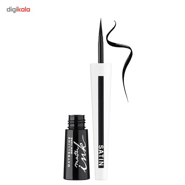 خط چشم مایع میبلین سری Satin مدل Master Ink خط چشم مایع میبلین سری Satin مدل Master Ink