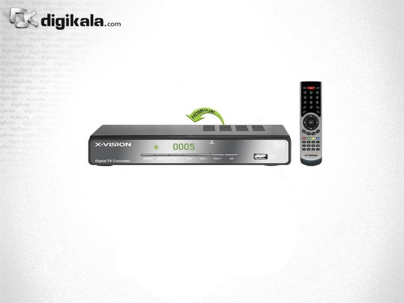 گیرنده تلویزیون دیجیتال ایکس ویژن مدل XDVB-333 main 1 1