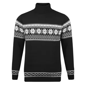 پلیور یقه اسکی مردانه مدل اسلیمی کد 01