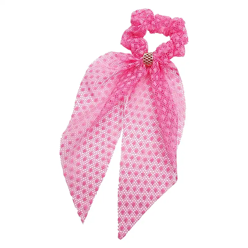 کش مو زنانه مدل خالدار طرح دنباله دار کد 750-5