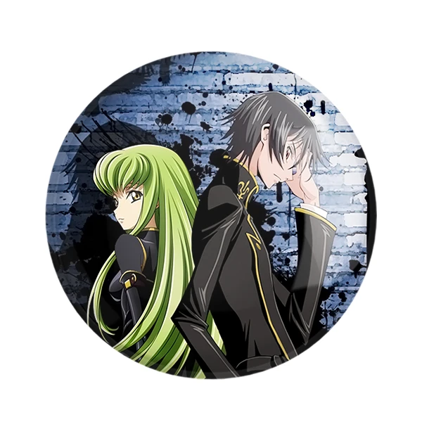 مگنت خندالو طرح لولوش و سی سی انیمه مدل Code Geass کد 13056