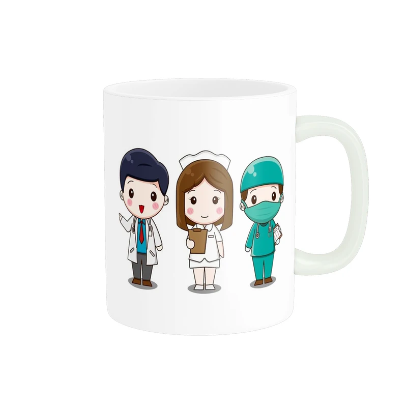 ماگ پادآفرین مدل روز پرستار مبارک کد p1735