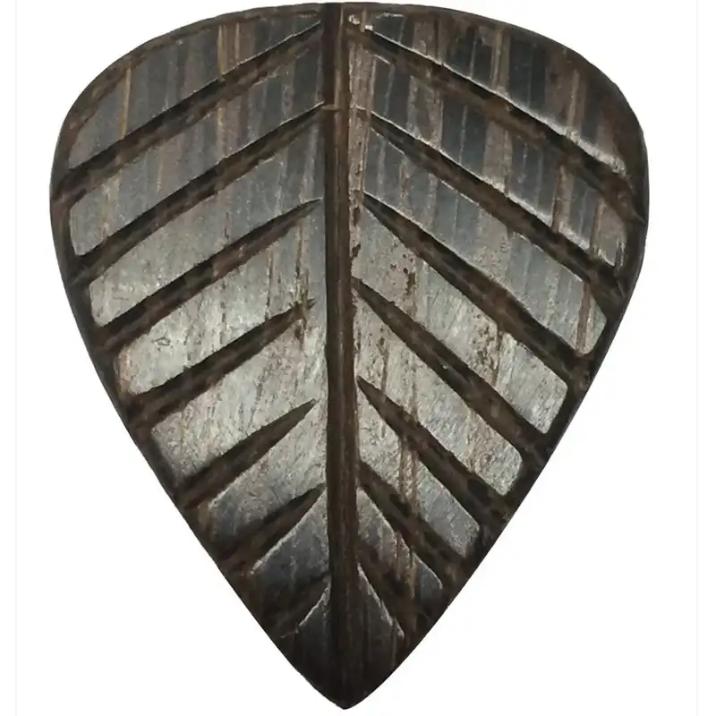 پیک چوبی گیتار کلایتون مدل Exotic Leaf Wedge ELW3 بسته‌ 3 عددی