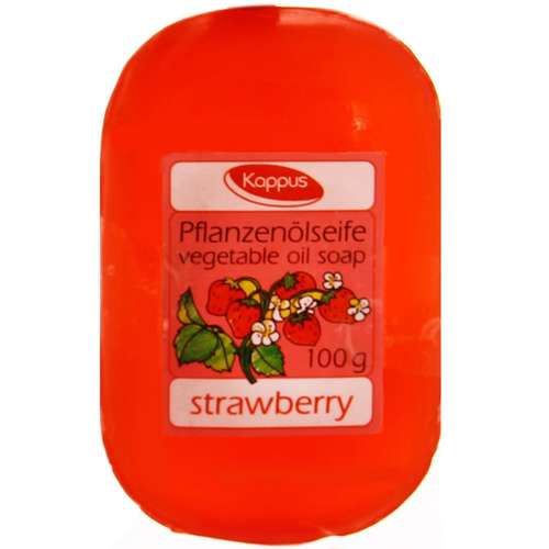 صابون شستشو کاپوس مدل Strawberry وزن 100 گرم