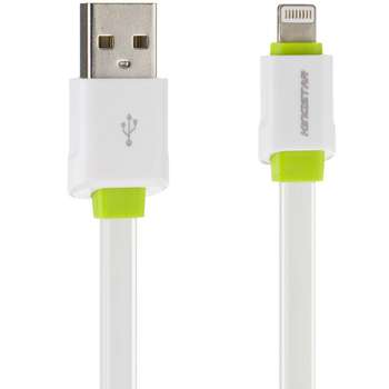 کابل تبدیل USB به لایتنینگ کینگ استار مدل KS01i طول 2 متر