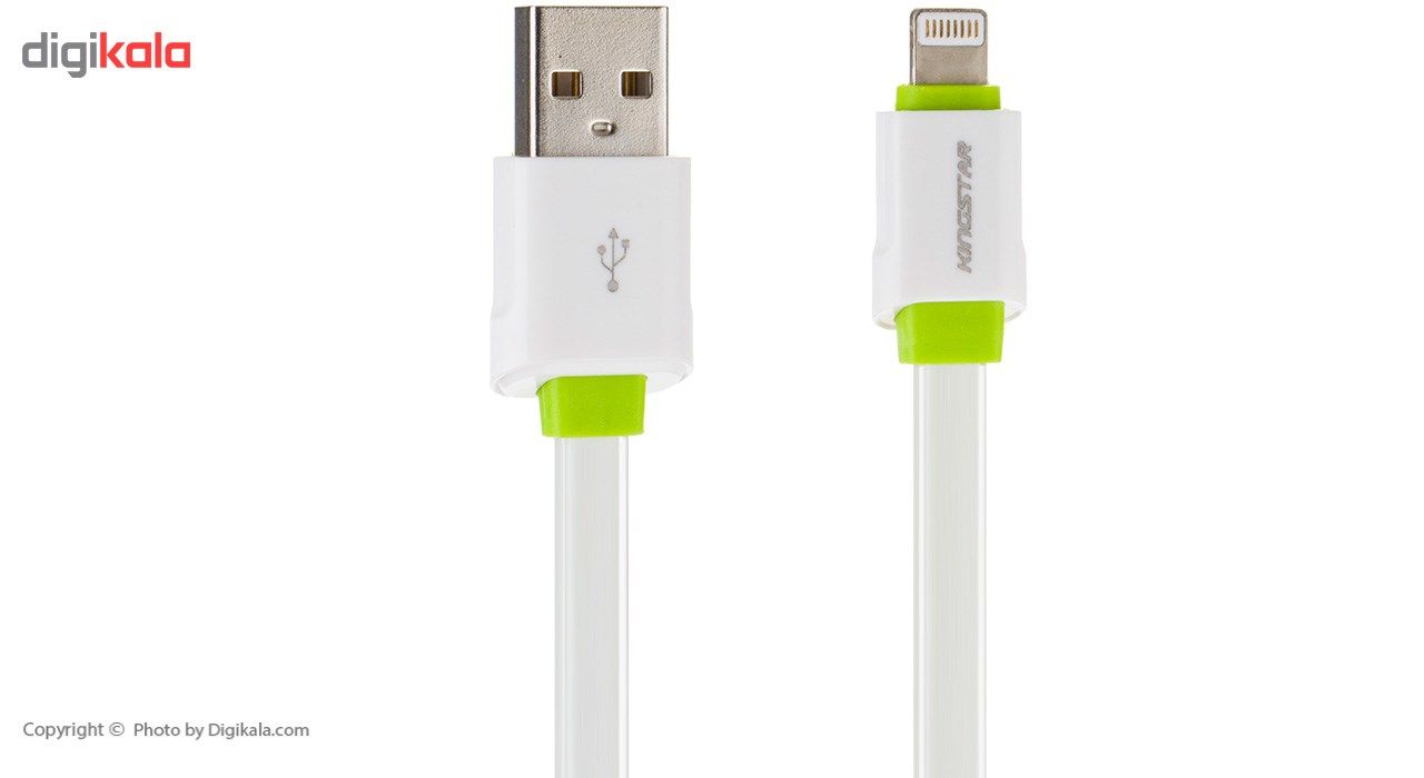 کابل تبدیل USB به لایتنینگ کینگ استار مدل KS01i طول 2 متر main 1 1