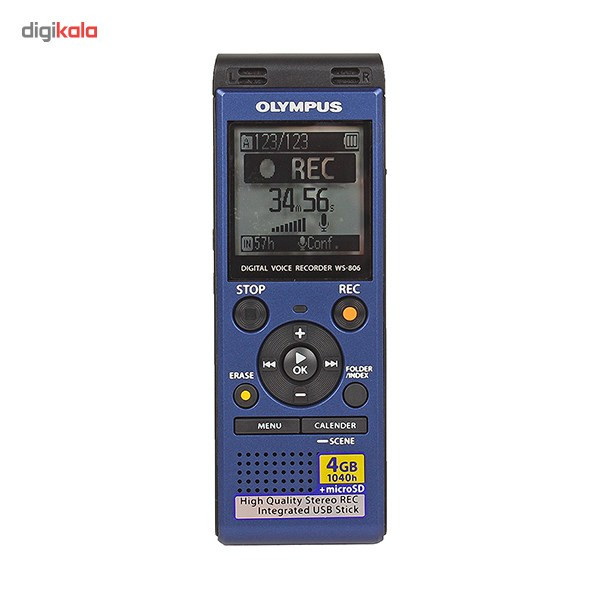 ضبط کننده دیجیتالی صدا الیمپوس مدل WS-806PC به همراه ایرفون استریو