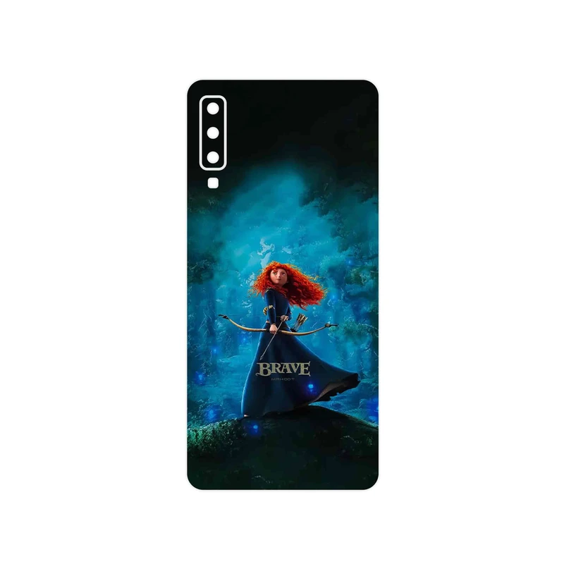 برچسب پوششی ماهوت مدل Brave مناسب برای گوشی موبایل سامسونگ Galaxy A7 2018