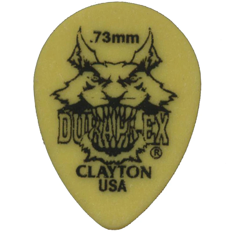 پیک گیتار الکتریک کلایتون مدل Duraplex 0.73 mm طرح اشکی