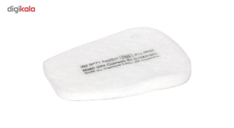 عکس شماره 4 : پد و کاور فیلتر ماسک تری ام مدل 5p71 بسته 2 عددی