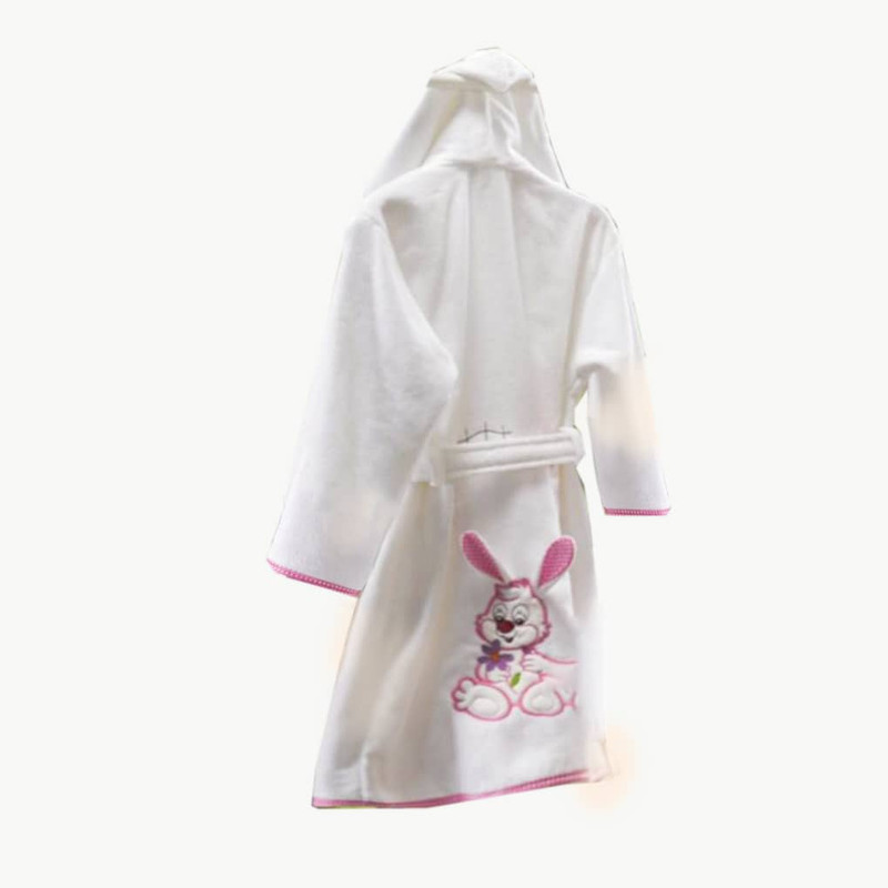 حوله پالتویی کودک طرح خرگوش سایز 50