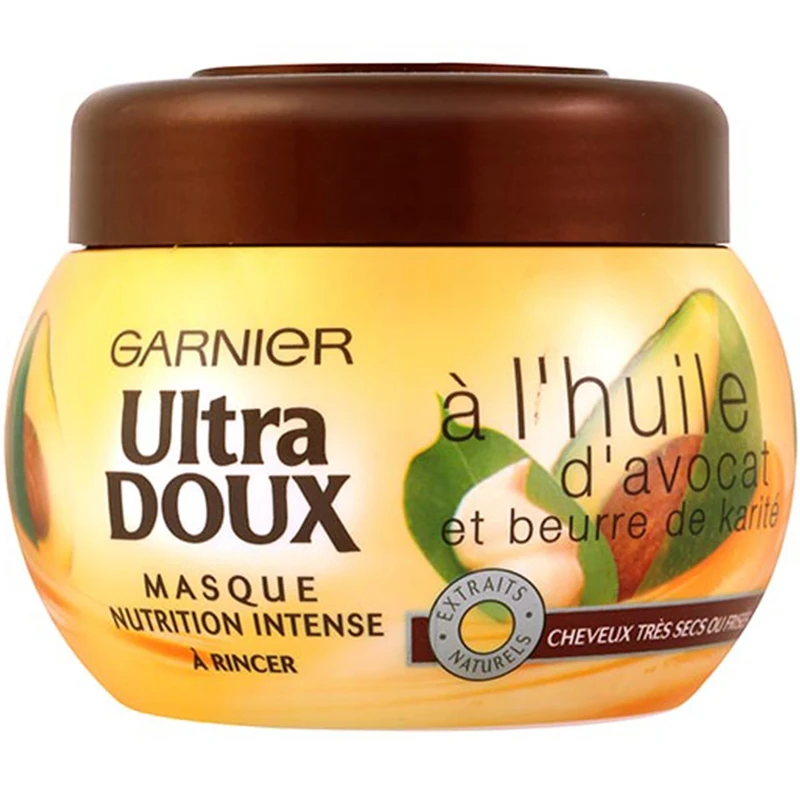 ماسک مو لطیف کننده و تغذیه کننده گارنیه سری Ultra Doux مدل Avocado حجم 300 میلی لیتر