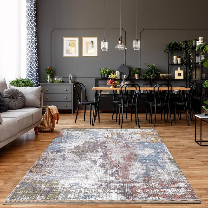 فرش پارچه ای مدل ترمز دار طرح پتینه فرش پارچه ای مدل ترمز دار طرح پتینه