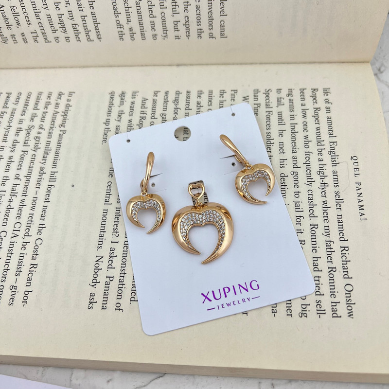 نیم ست زنانه ژوپینگ مدل قلب کد M4154