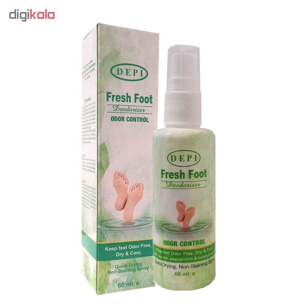 اسپری رفع ترک پا دپی مدل Fresh Foot حجم 60 میلی لیتر