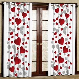 پرده مدل مخمل پانچی کد 1126 سایز 140x280 سانتی متر