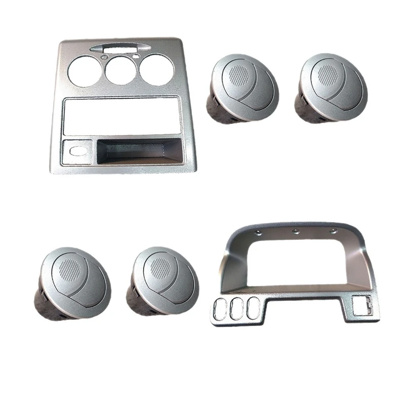 قاب پنل وسط و دریچه هوا کد SA13 مناسب برای پراید بسته 6عددی