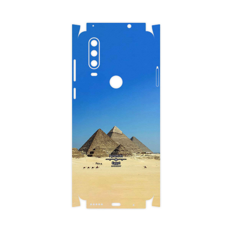 برچسب پوششی ماهوت مدل Pyramids of Egypt-FullSkin مناسب برای گوشی موبایل موتورولا One Action