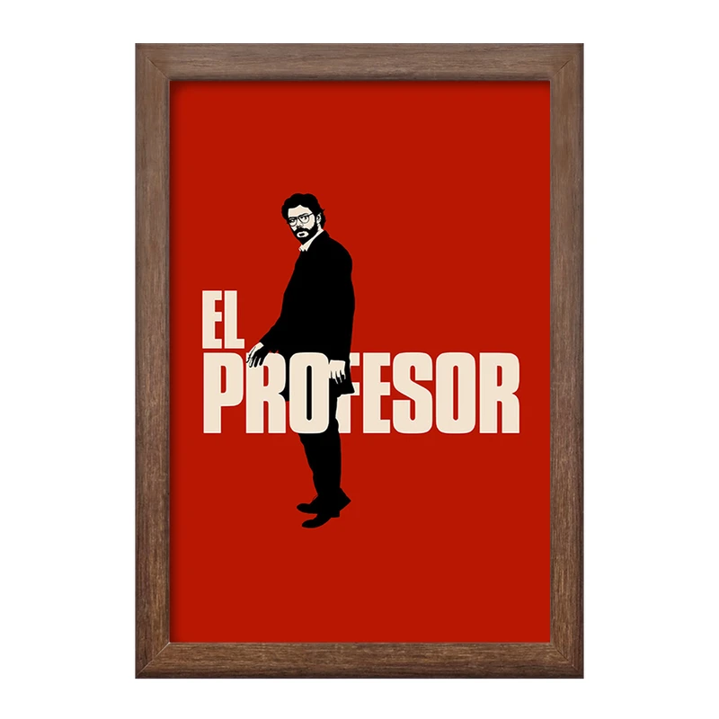 تابلو خندالو طرح پروفسور سریال خانه ی کاغذی کد F1715