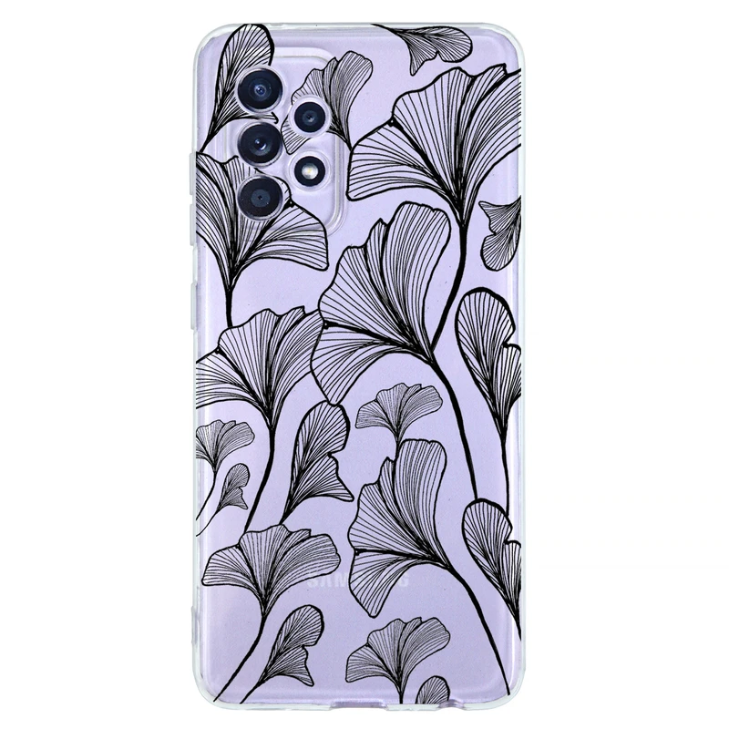 کاور مگافون طرح برگ مدل C51-B مناسب برای گوشی موبایل سامسونگ Galaxy A52 4G / 5G