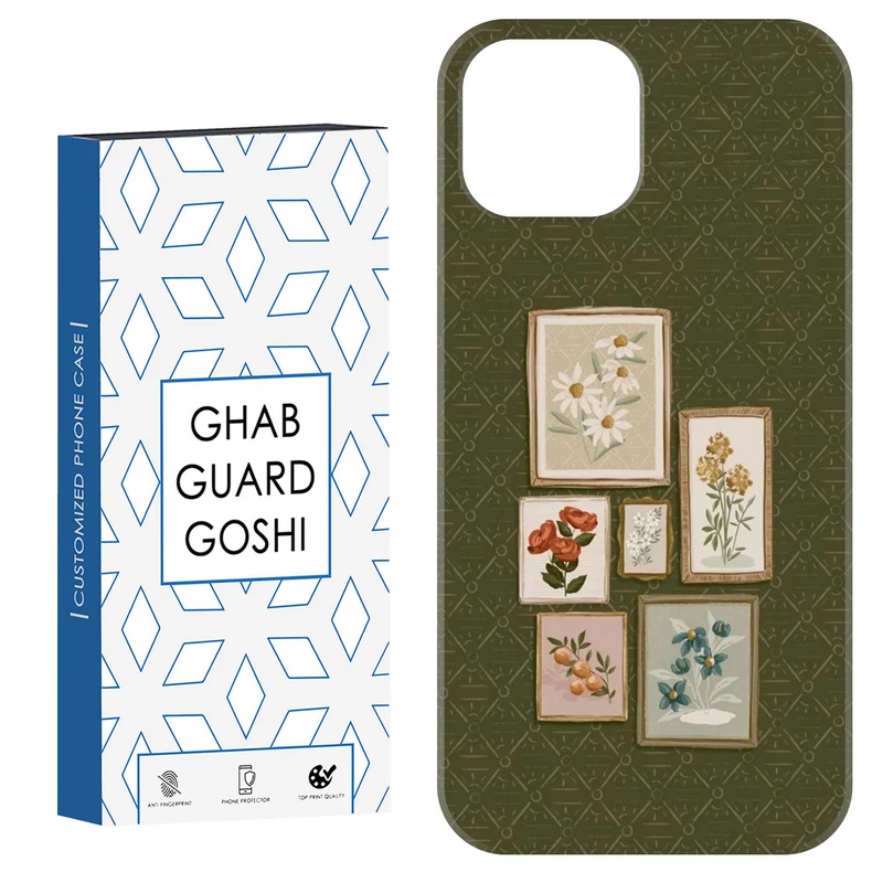 کاور قاب گارد گوشی طرح تابلو گل کد Dimo-328 مناسب برای گوشی موبایل اپل  IPHONE 12 / 12 PRO   
