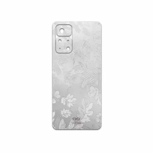 MAHOOT Silver-Wildflower Cover Sticker for Xiaomi Poco M4 Pro 5G