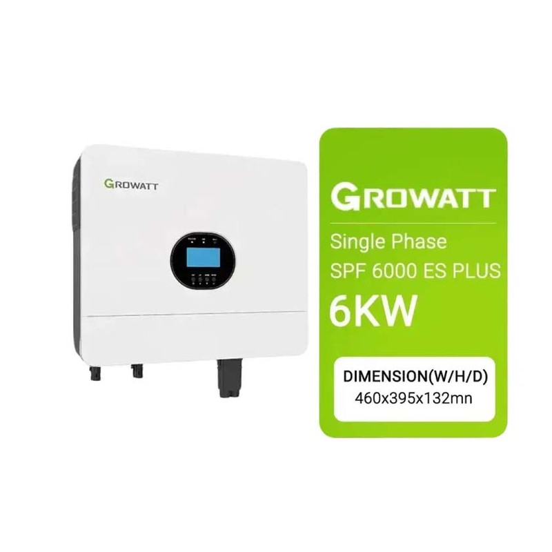 اینورتر خورشیدی گروات مدل  ES-6000 Plus ظرفیت 6000 وات