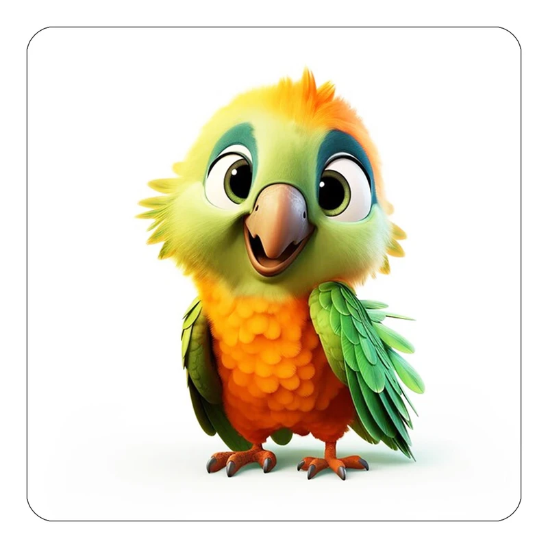 مگنت کاکتی طرح حیوانات کارتونی مدل mp27978