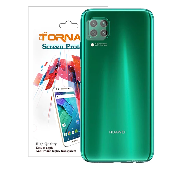 محافظ لنز دوربین مدل پرچسب TPU مناسب برای گوشی موبایل هوآوی Nova 7i