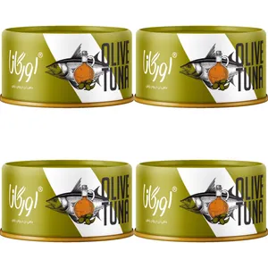 کنسرو ماهی تون در روغن زیتون اورگانا - 180 گرم بسته 4 عددی