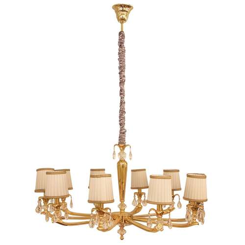 لوستر مجلل 10 شعله کد10/ 1106