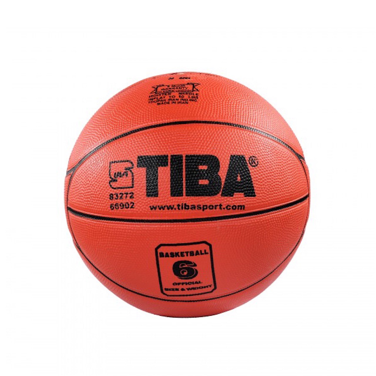 توپ بسکتبال تیبا مدل 6 سایز 6