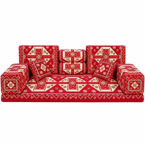 ست 9 تکه پشتی مدل شاه نشین سلطنتی کد 59