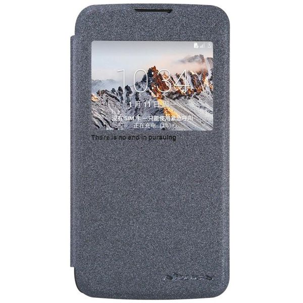 کیف کلاسوری نیلکین مدل New Leather Sparkle مناسب برای گوشی موبایل ال جی K4 کیف کلاسوری نیلکین مدل New Leather Sparkle مناسب برای گوشی موبایل ال جی K4