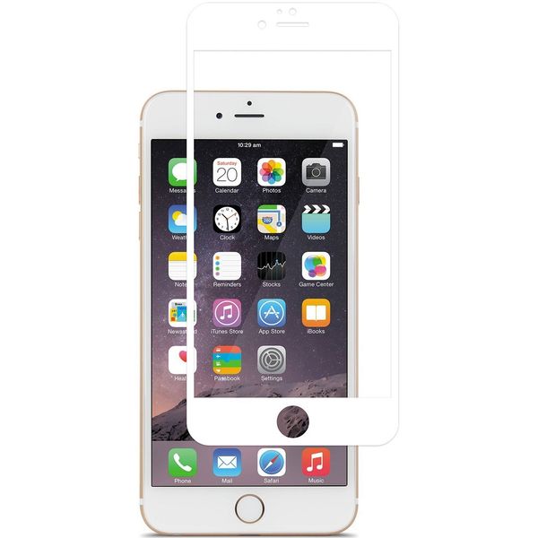 محافظ صفحه نمایش شیشه ای موکول مدل Full Cover مناسب برای گوشی موبایل آیفون 6/6s محافظ صفحه نمایش شیشه ای موکول مدل Full Cover مناسب برای گوشی موبایل آیفون 6/6s