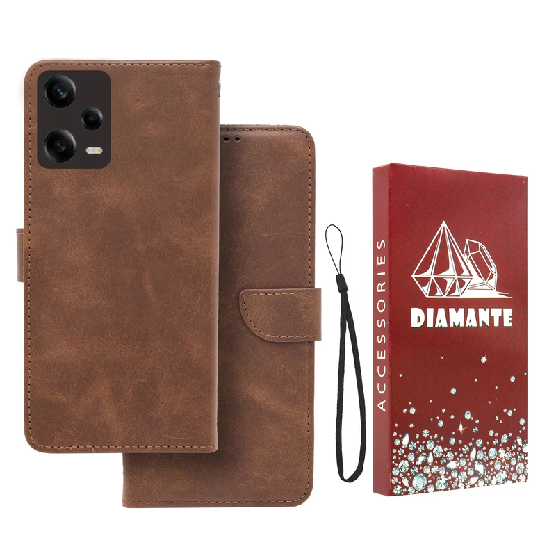 کیف کلاسوری دیامانته مدل Band Rd مناسب برای گوشی موبایل شیائومی Redmi Note 12 Pro Plus به همراه بندآویز