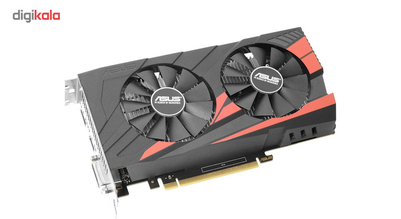 کارت گرافیک ایسوس مدل EX-GTX1050-O2G